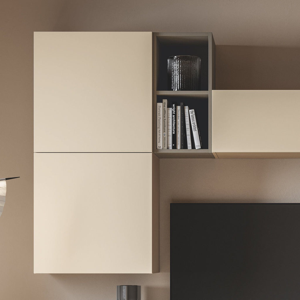 Parete attrezzata per ingresso soggiorno Lasting E