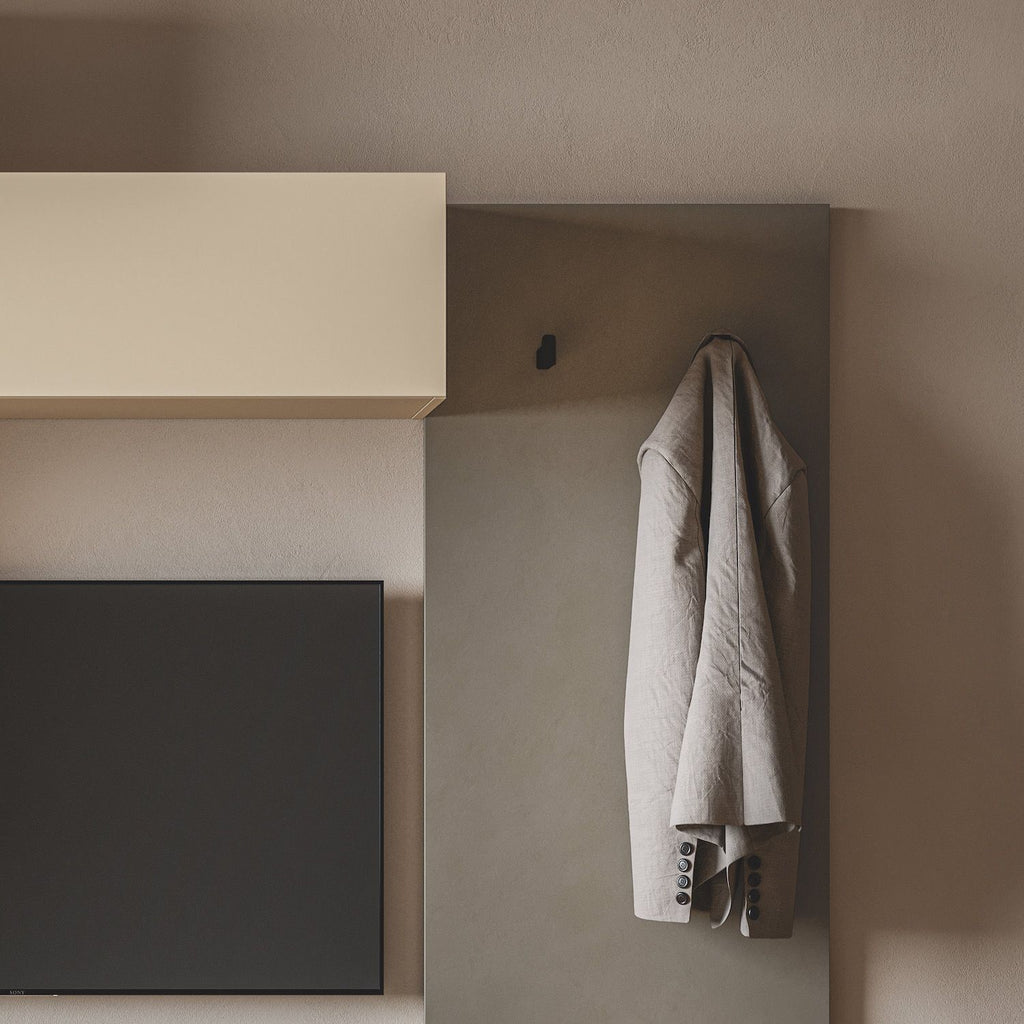 Parete attrezzata per ingresso soggiorno Lasting E