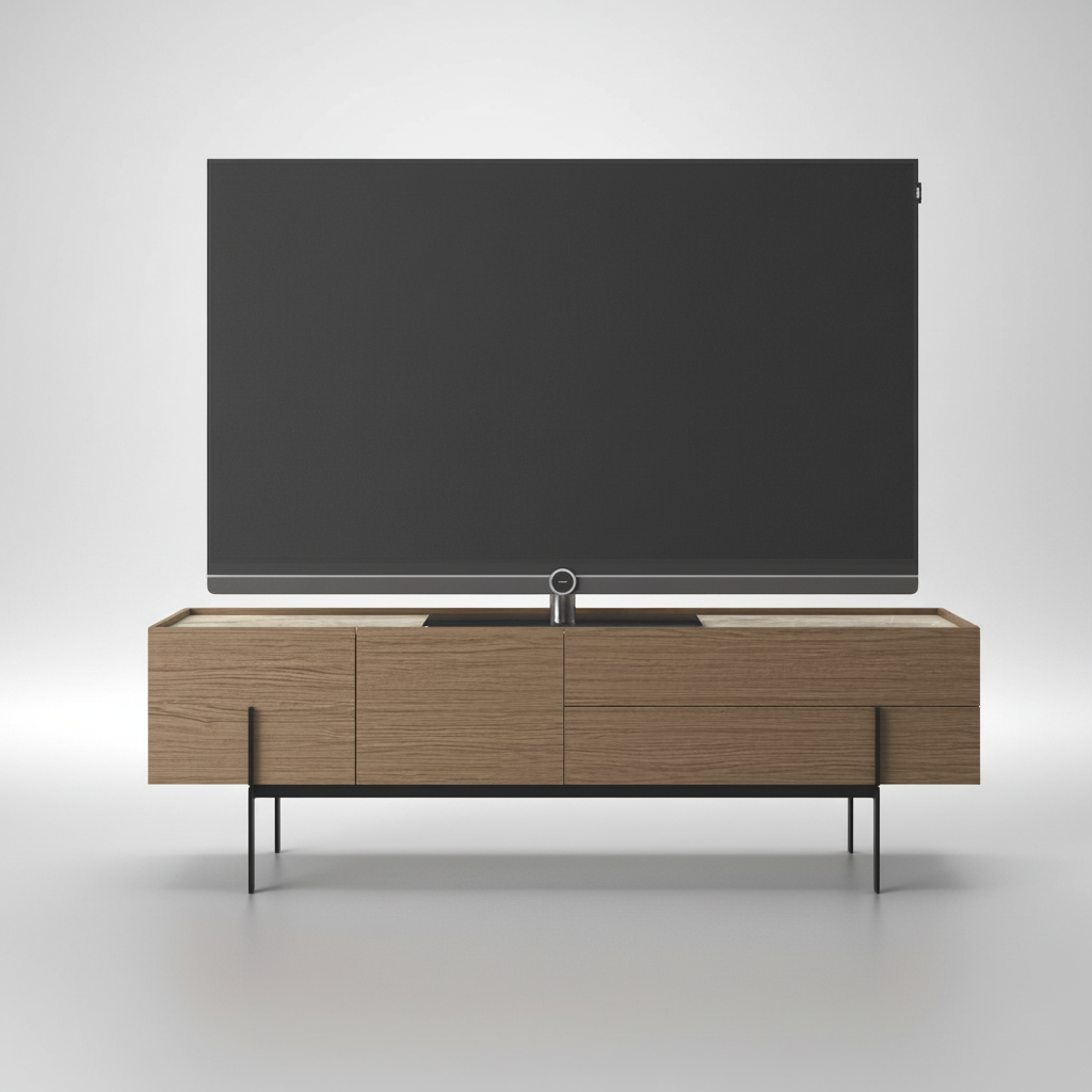 Mobile porta TV con 2 ante e 2 cassetti Nolan C