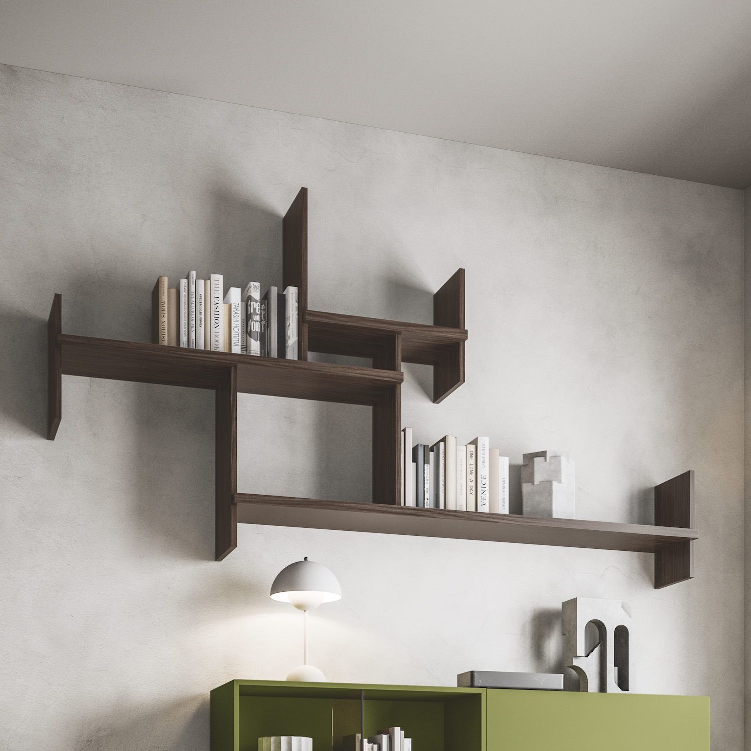 Mensola da parete in legno Upper