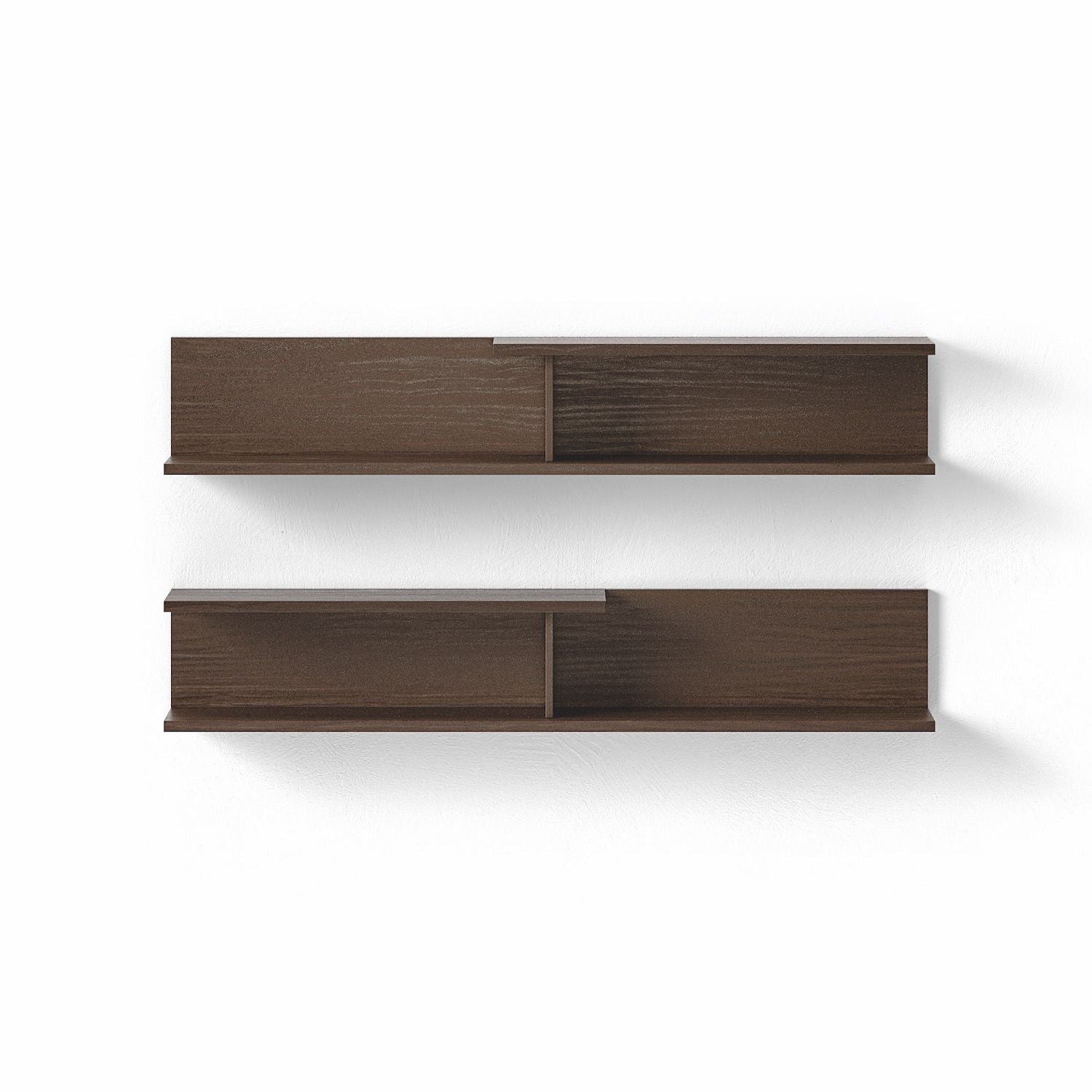 Coppia mensole da parete design moderno Allan