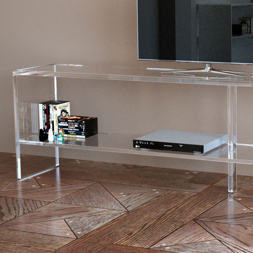 Mobile TV in plexiglass trasparente Brooklyn 200