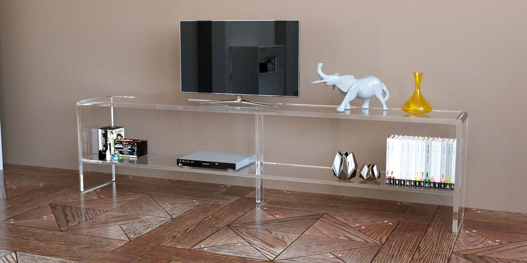 Mobile TV in plexiglass trasparente Brooklyn 200