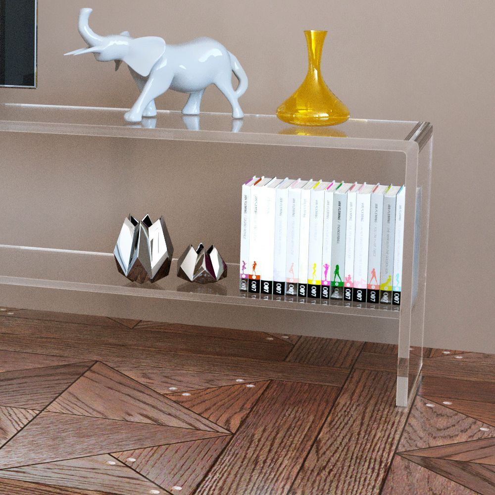 Mobile TV in plexiglass trasparente Brooklyn 200