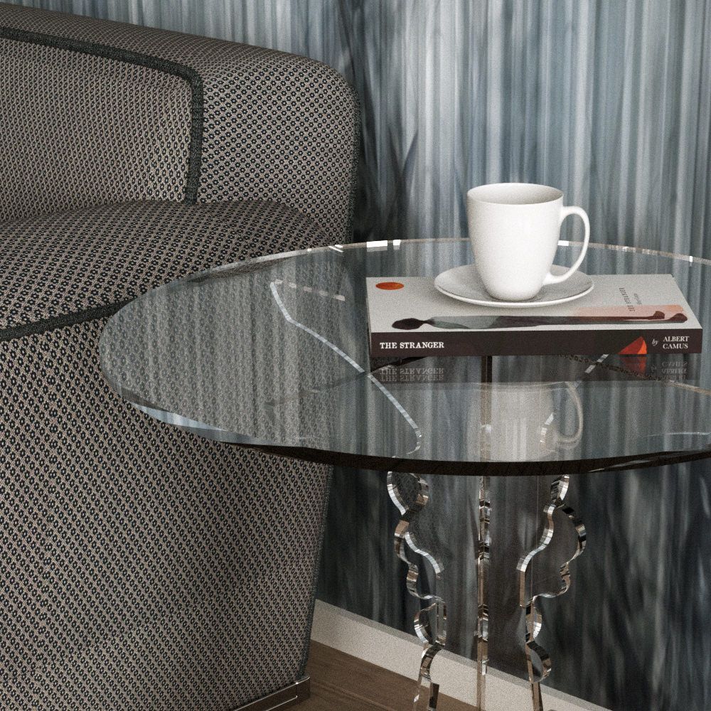 Tavolino da salotto lato divano Retrò