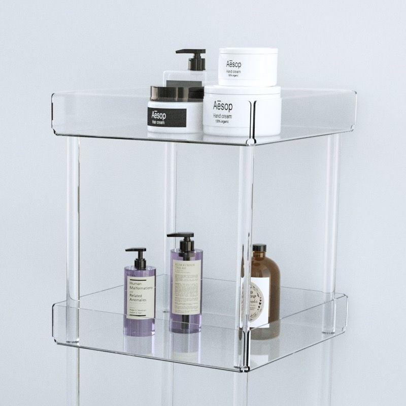 Carrello cucina design moderno in plexiglass Marion