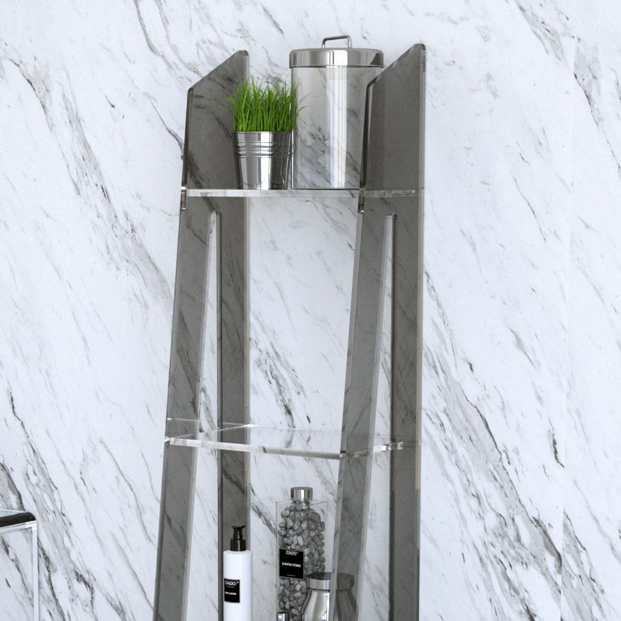 Scaffale salvaspazio per soggiorno o bagno Kadou