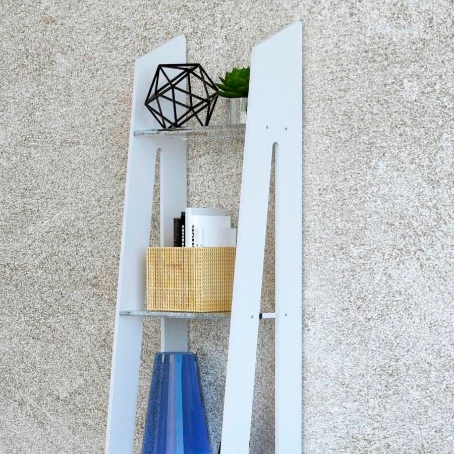 Scaffale salvaspazio per soggiorno o bagno Kadou