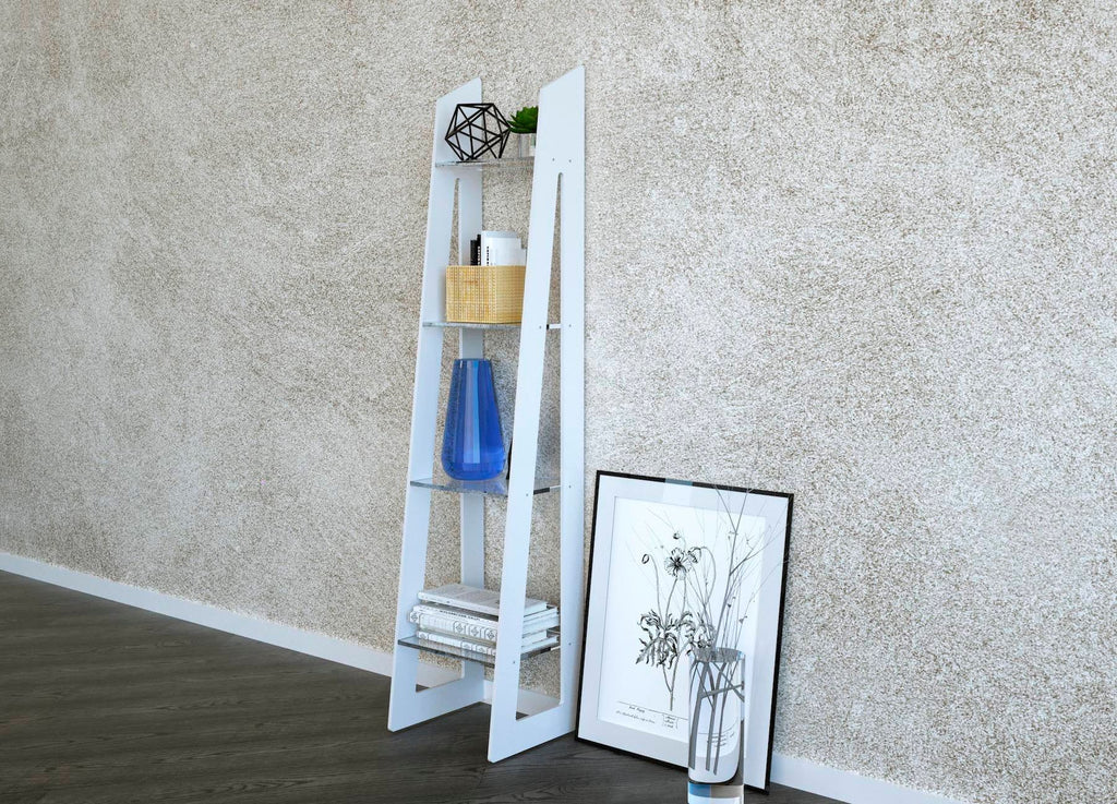 Scaffale salvaspazio per soggiorno o bagno Kadou