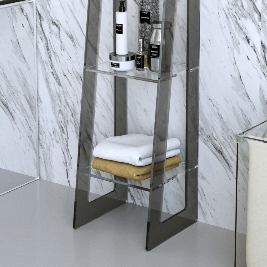 Scaffale salvaspazio per soggiorno o bagno Kadou