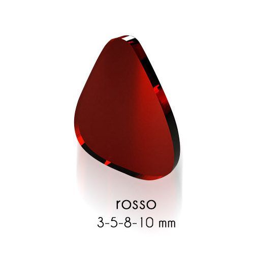 Mensola da parete in plexiglass vari colori Slalom 2