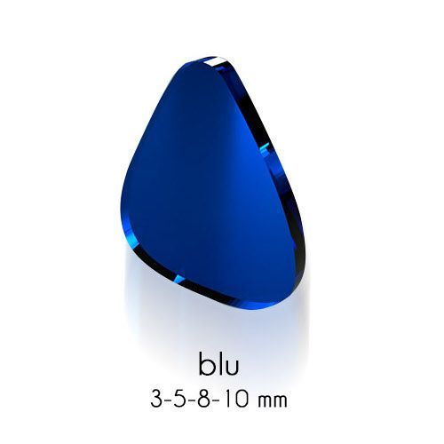 Mensola da parete in plexiglass vari colori Slalom 3