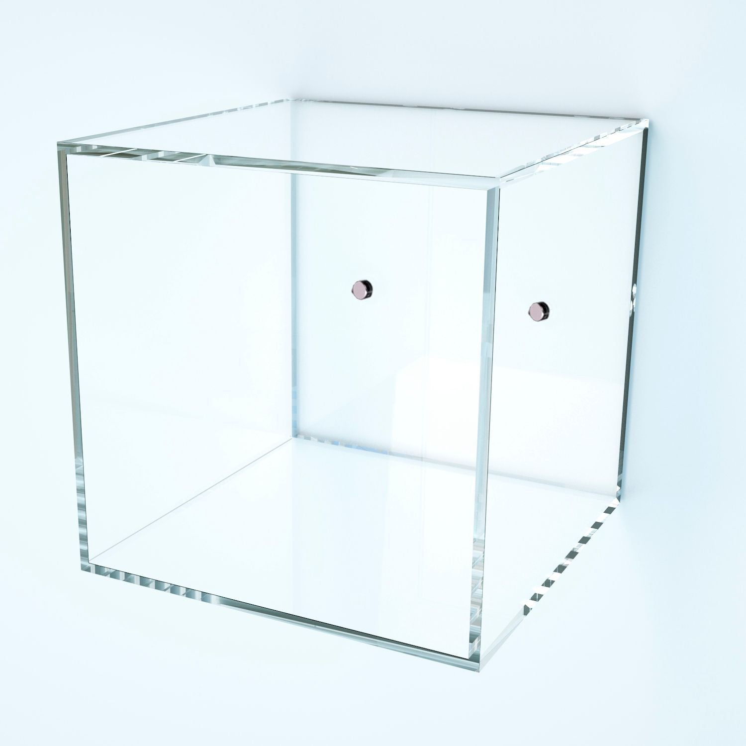 Cubo da parete in plexiglass trasparente o colorato Gimmi