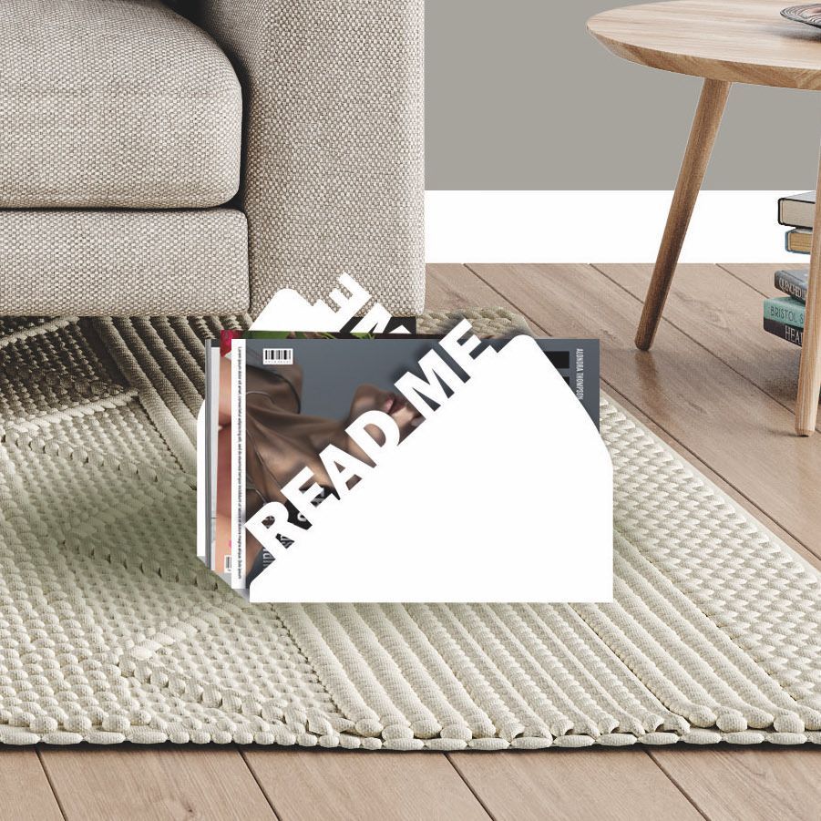 Portariviste da terra in plexiglass vari colori Brimar