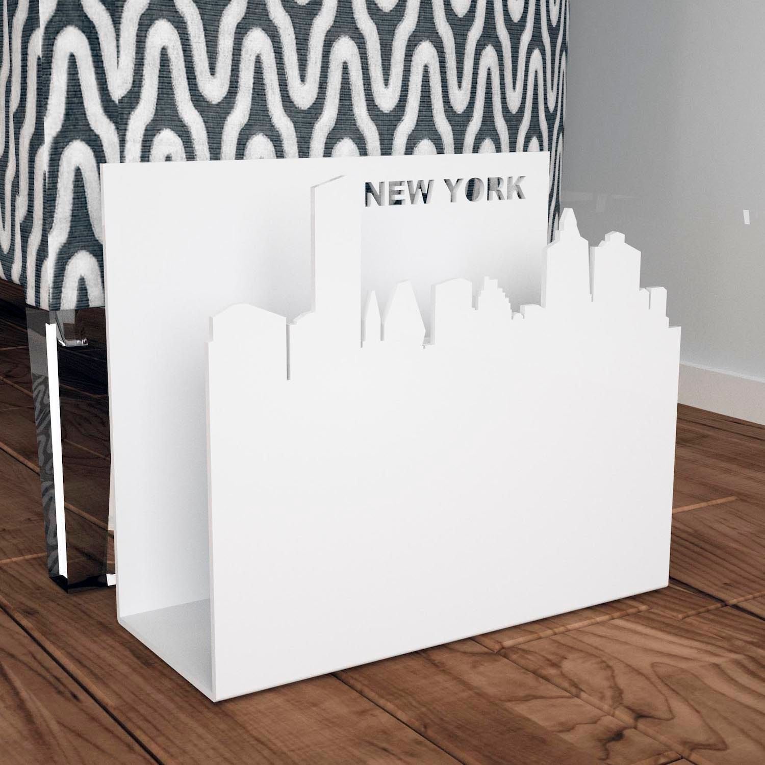 Portariviste da terra in plexiglass vari colori Downtown