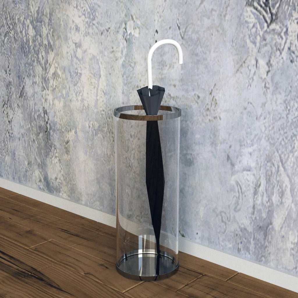Portaombrelli design moderno in plexiglass Rolly