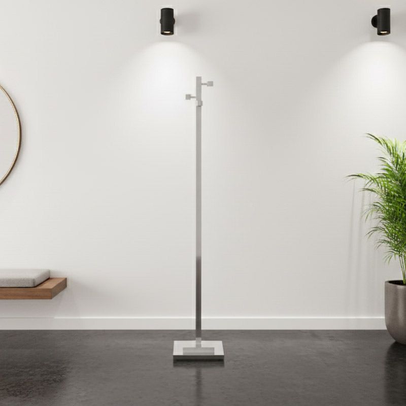 Appendiabiti da terra in plexiglass trasparente Redin