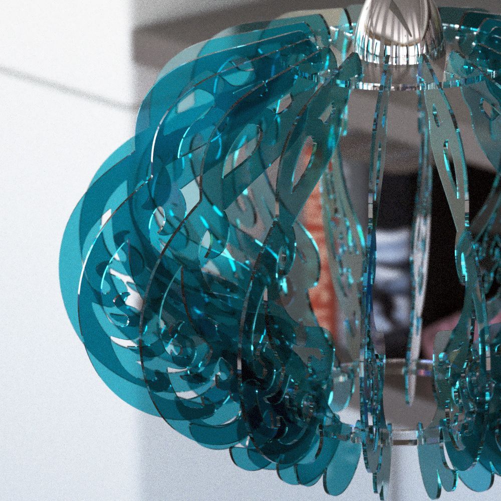 Lampadario design a sospensione Erin