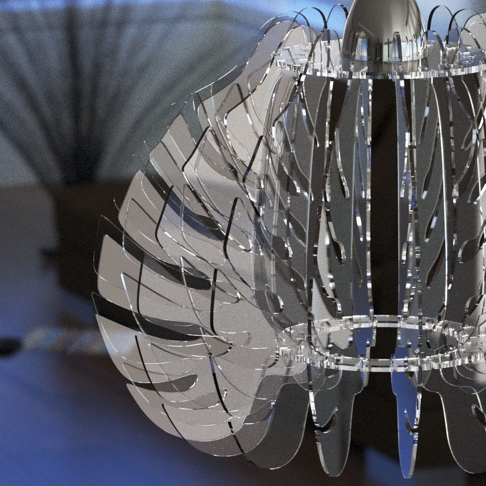 Lampadario design a sospensione Jasmyn