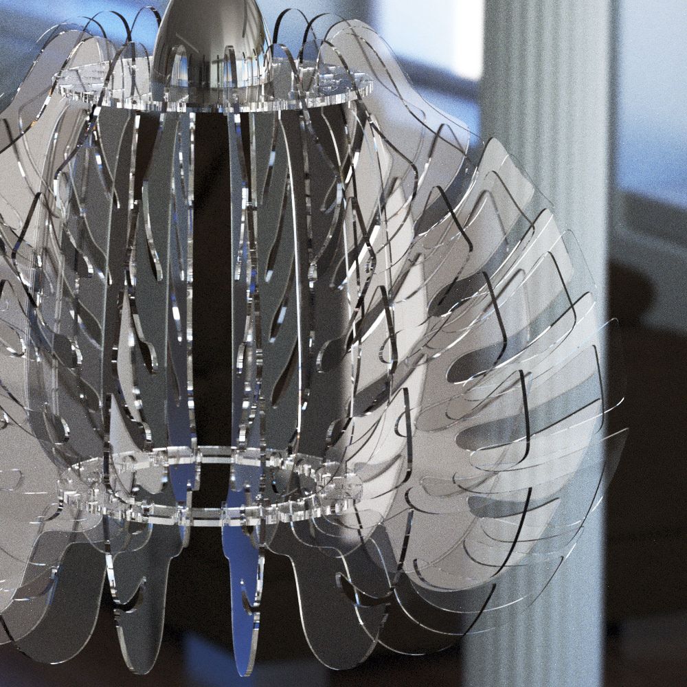 Lampadario design a sospensione Jasmyn