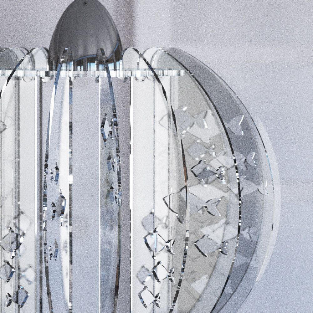 Lampadario a sospensione moderno Lillian