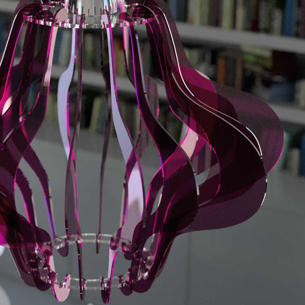 Lampadario a sospensione moderno Madelin