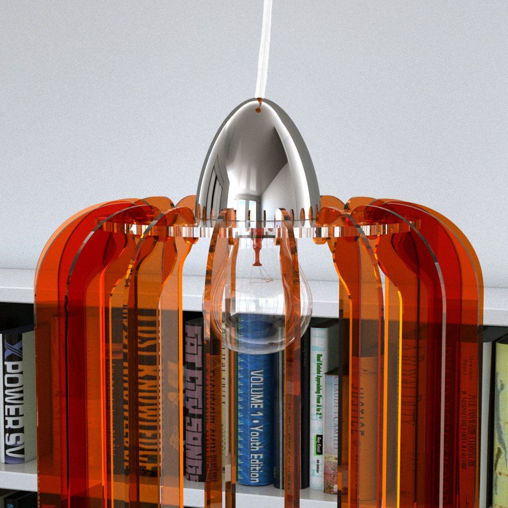 Lampadario a sospensione moderno Tamika