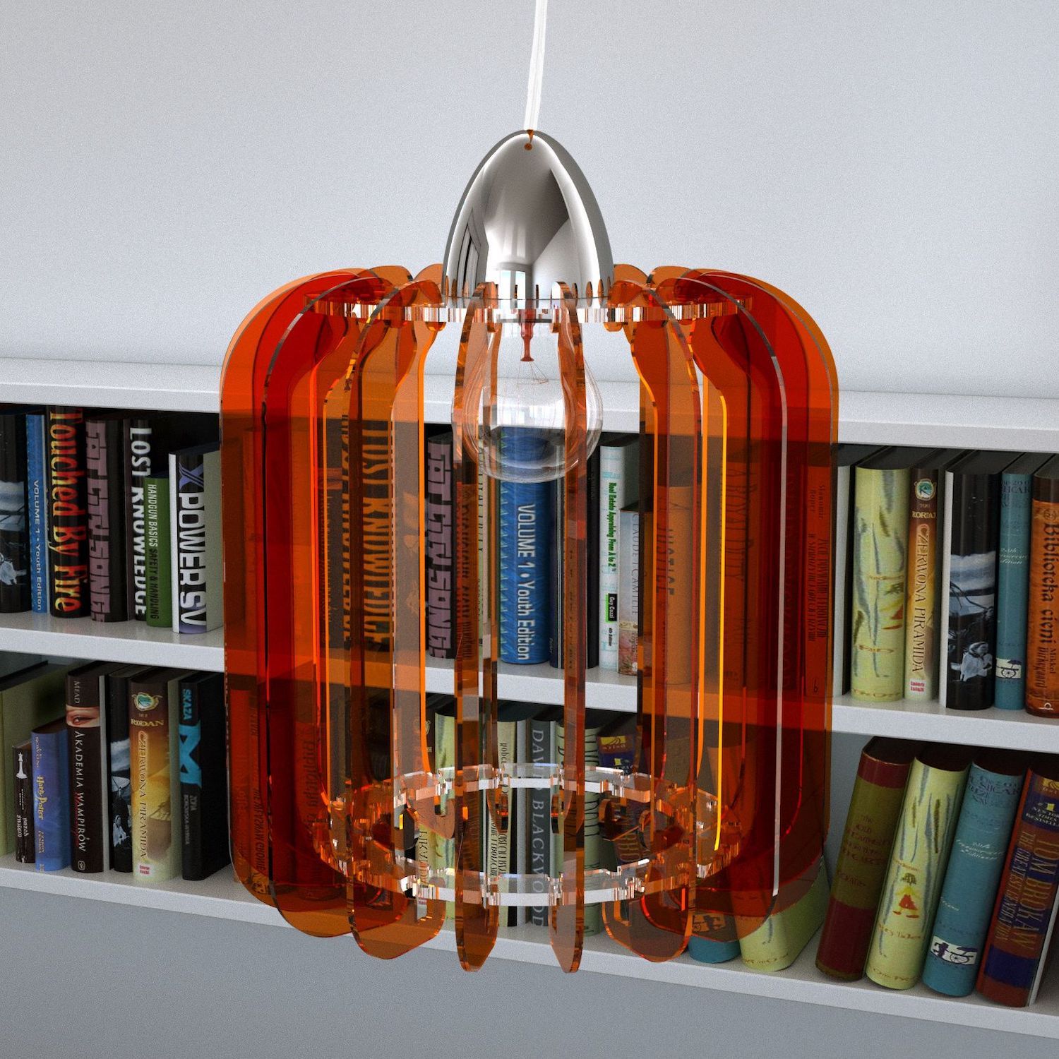 Lampadario a sospensione moderno Tamika