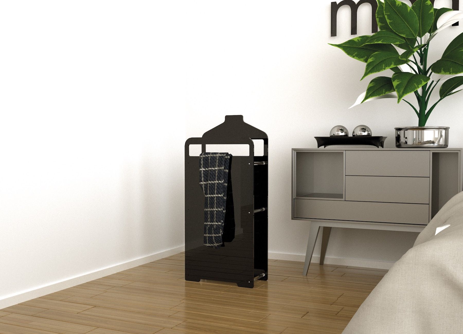 Servomuto in plexiglass Hombre