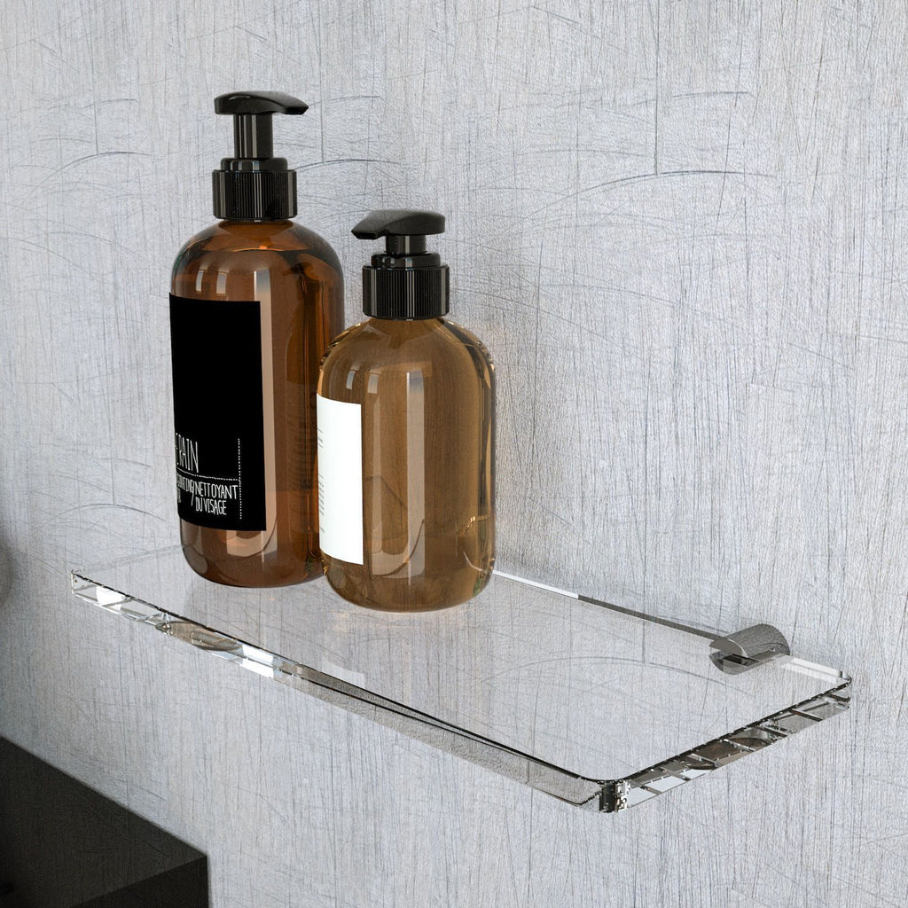 Mensola da parete in plexiglass Amber