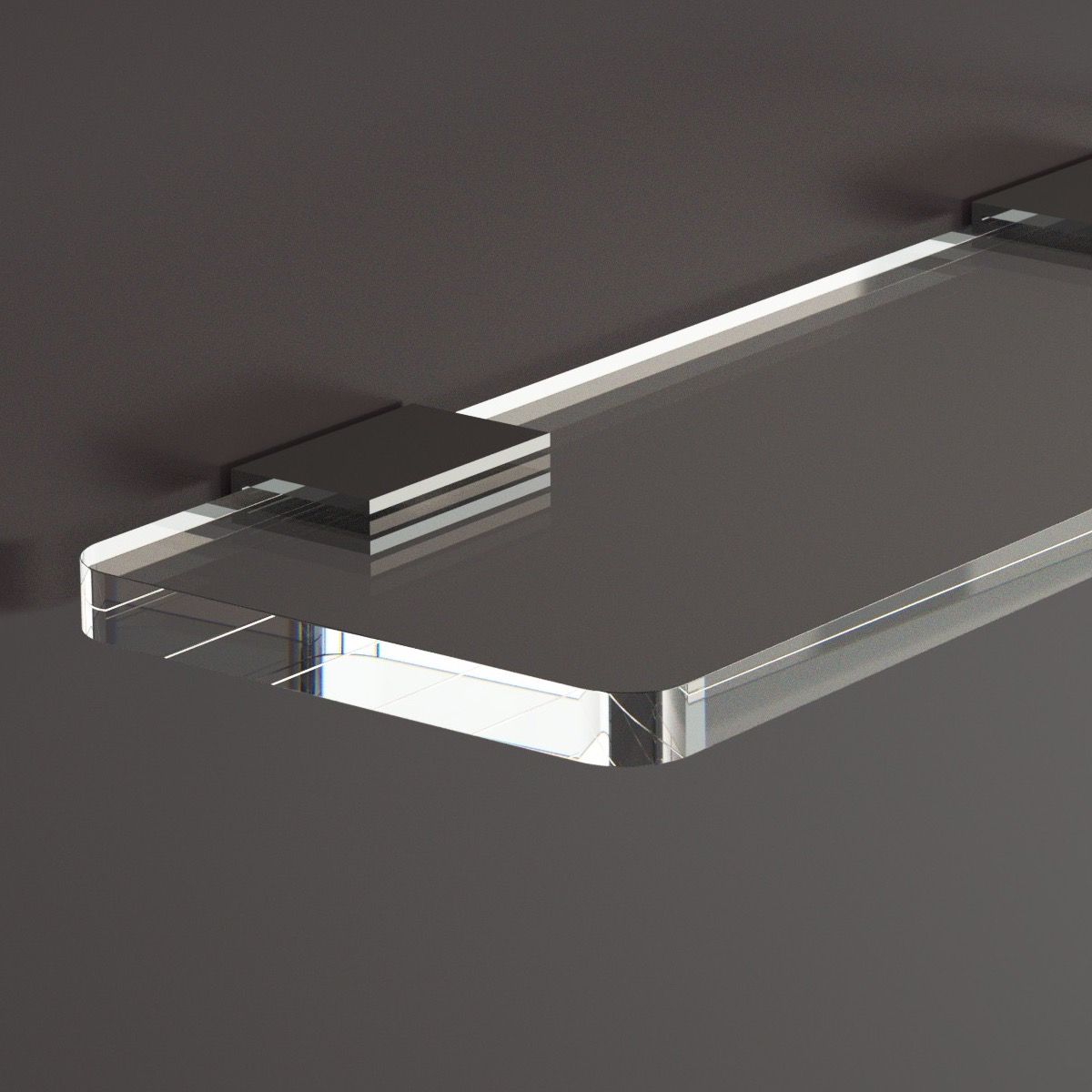 Mensola da parete in plexiglass Nora