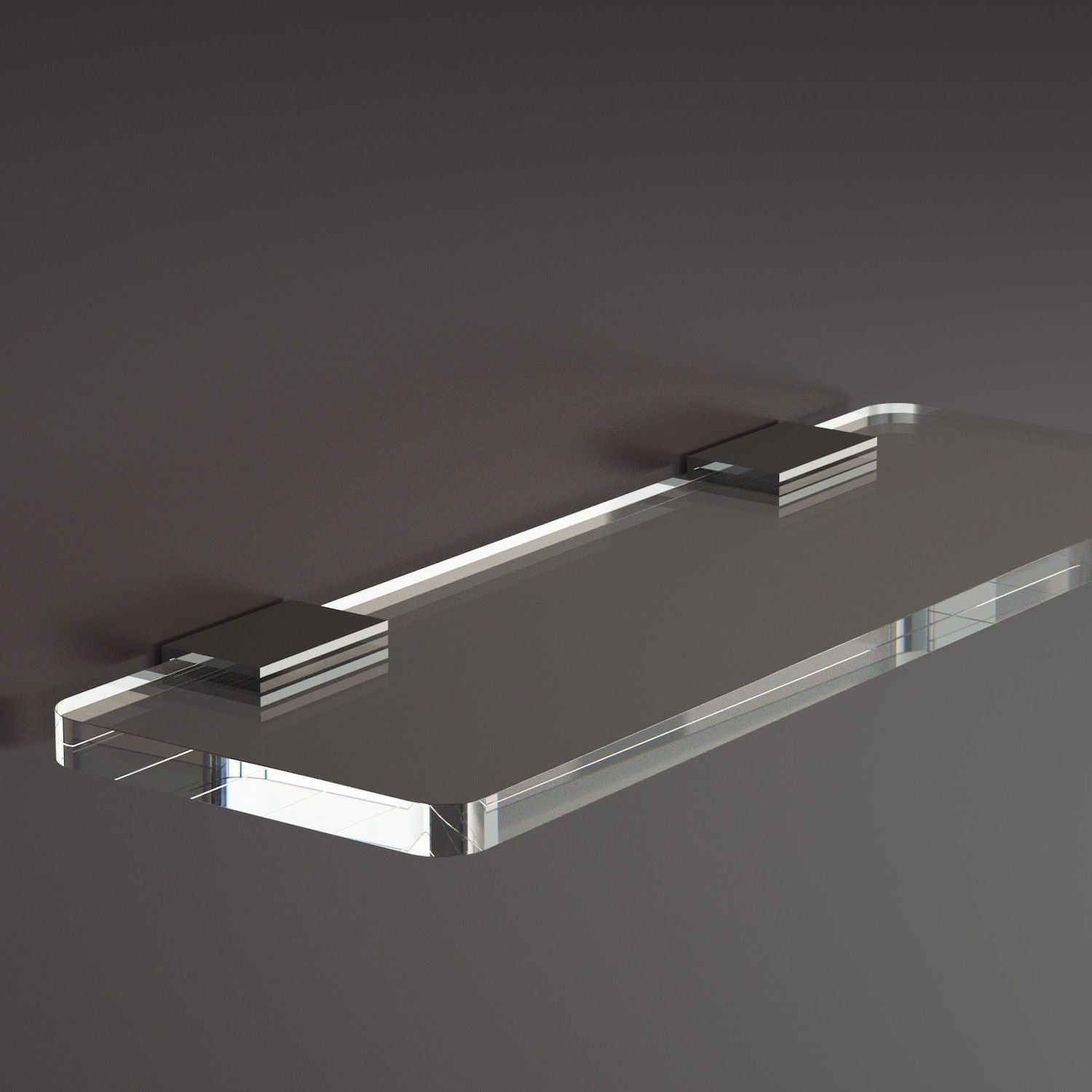 Mensola da parete in plexiglass Nora