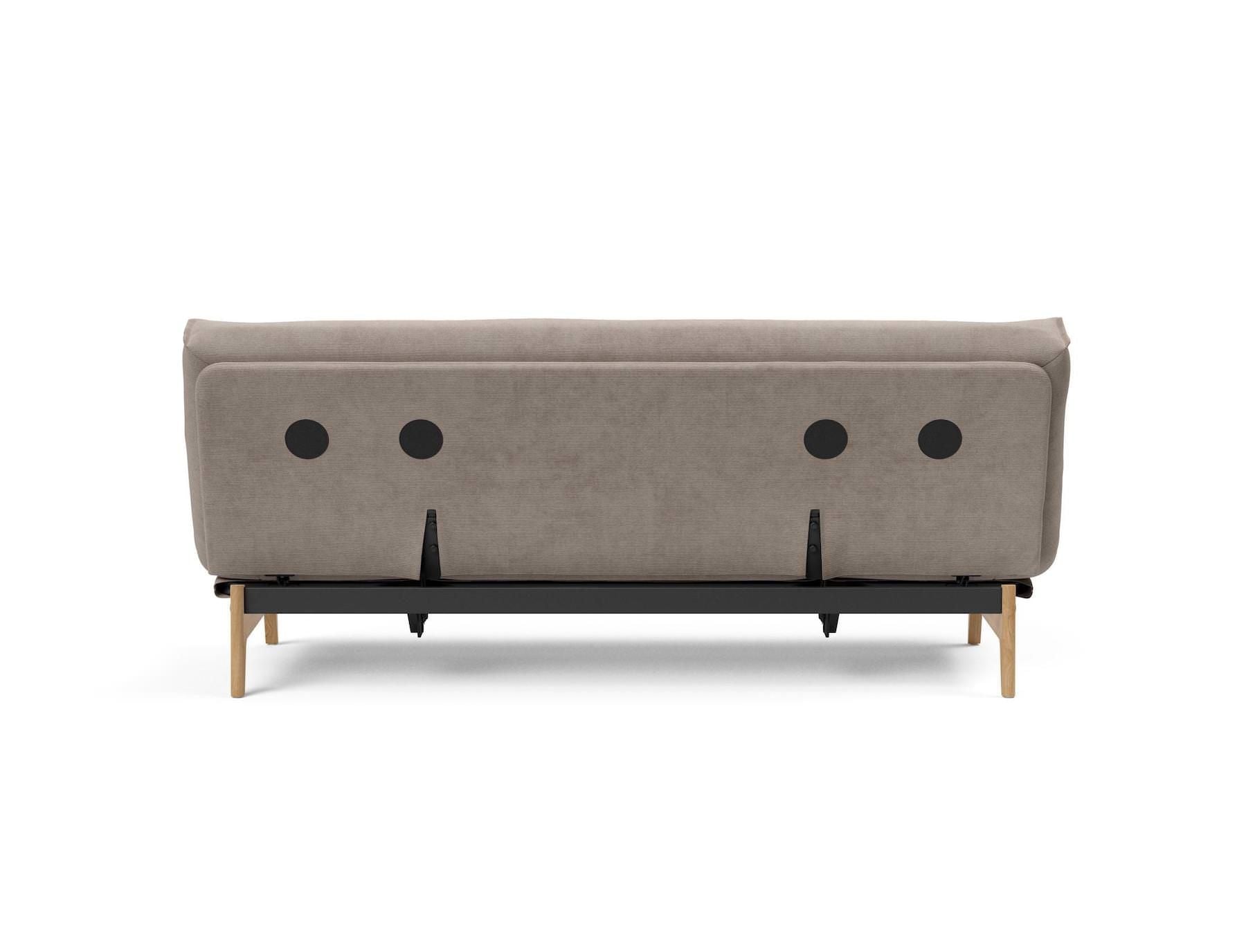 Divano letto per uso quotidiano 120x200 cm Aslak 120