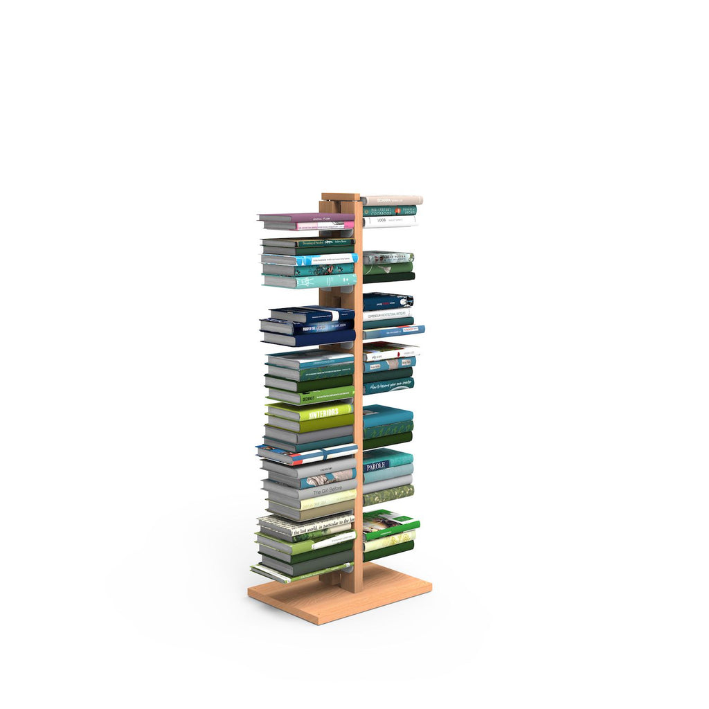 Libreria a colonna in legno Zia Bice