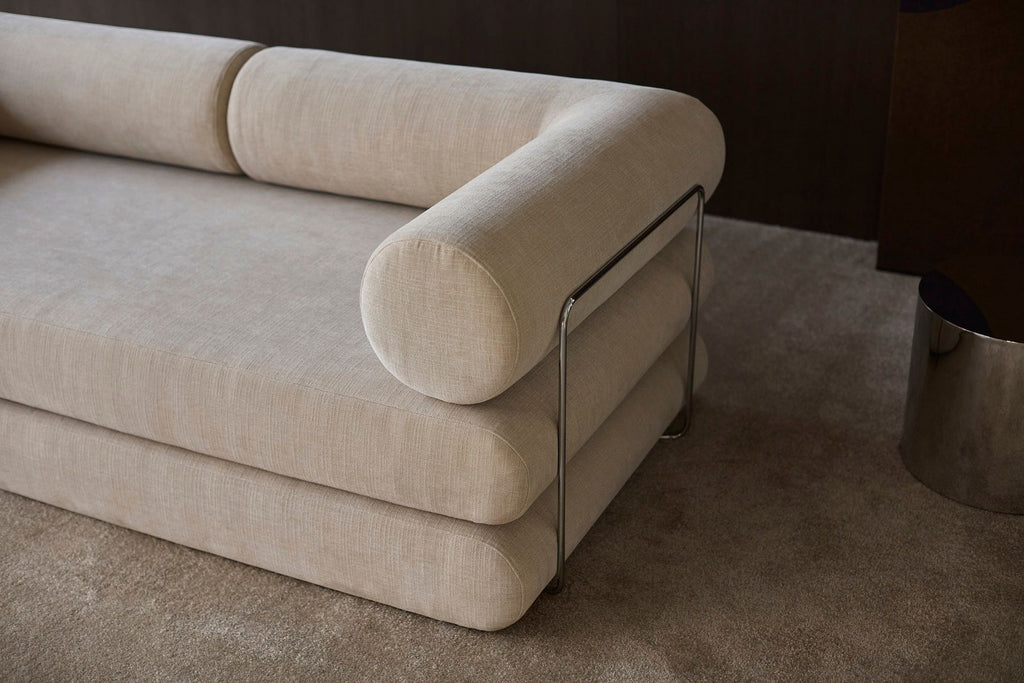 Divano letto singolo o matrimoniale design moderno Circlus - 410
Esina Almond Beige