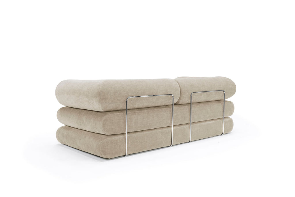 Divano letto singolo o matrimoniale design moderno Circlus - 410
Esina Almond Beige
