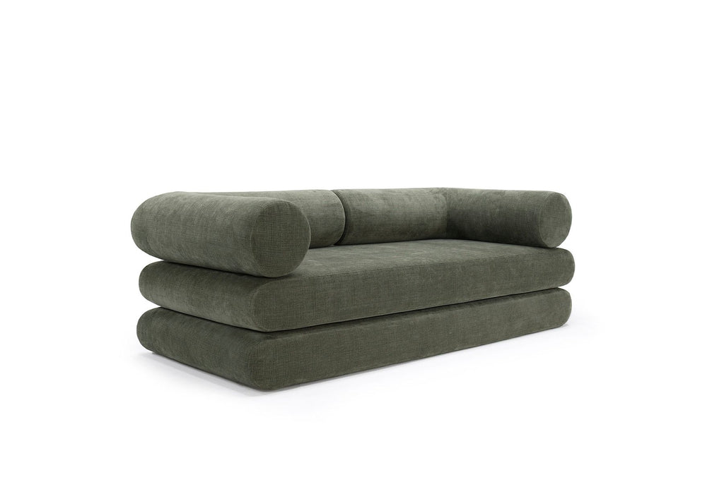 Divano letto singolo o matrimoniale design moderno Circlus - 413
Esina Olive Green