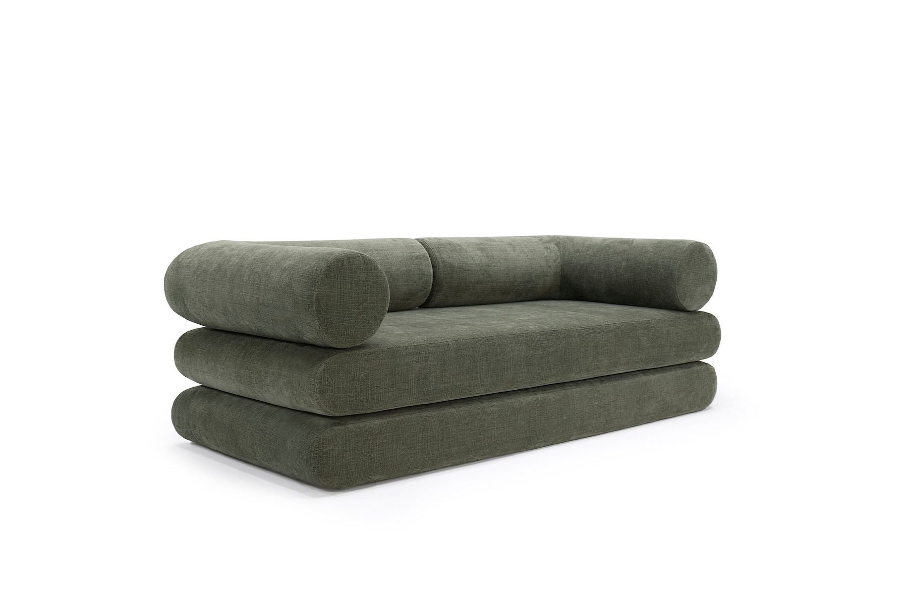 Divano letto singolo o matrimoniale design moderno Circlus - 413
Esina Olive Green