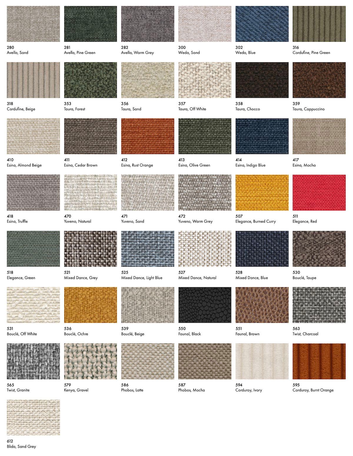 Collezione colori rivestimenti Innovtion 2026