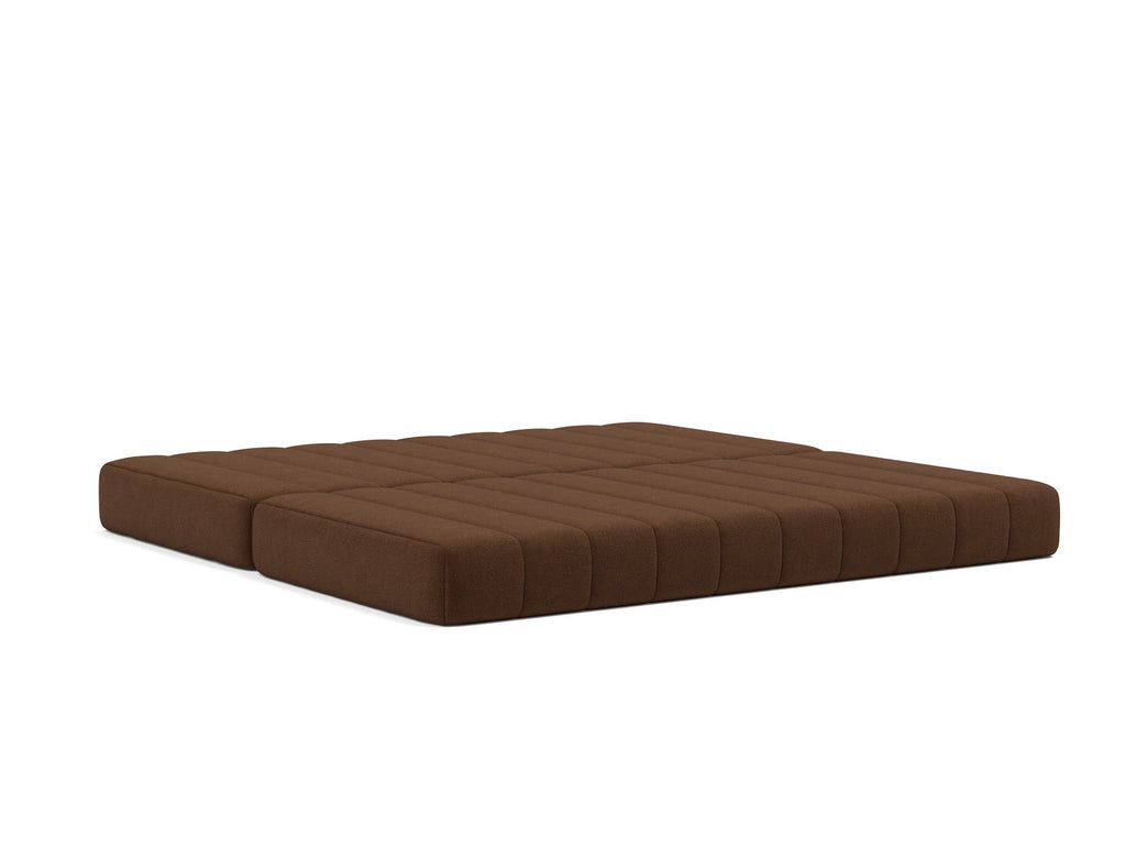 Divano letto matrimoniale sfoderabile Cozypad C01 - 359 Taura Cappuccino