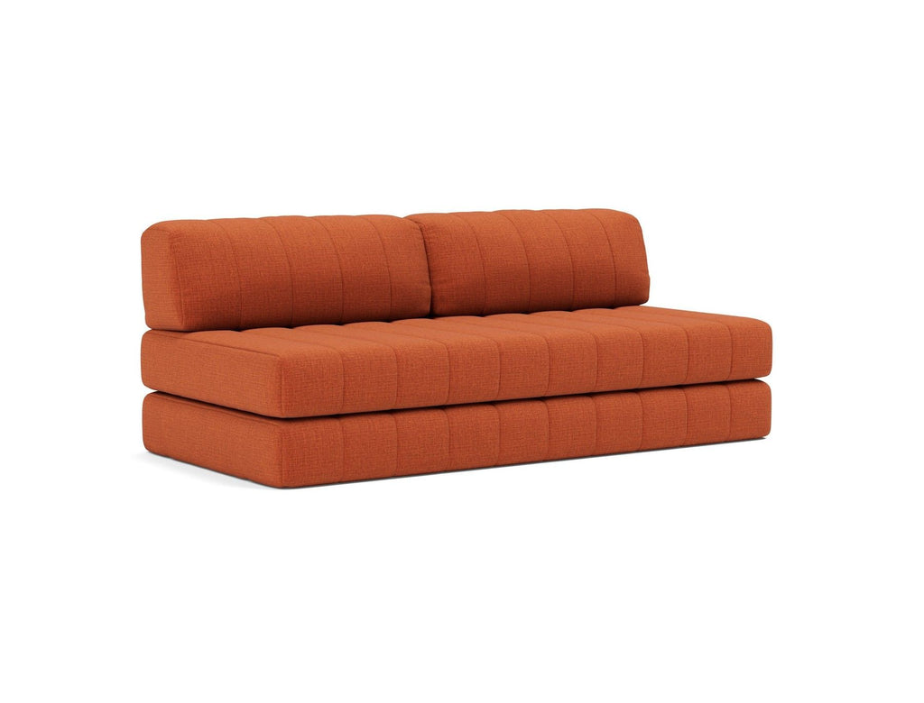 Divano letto matrimoniale sfoderabile Cozypad C01 - 412 Esina Rust Orange