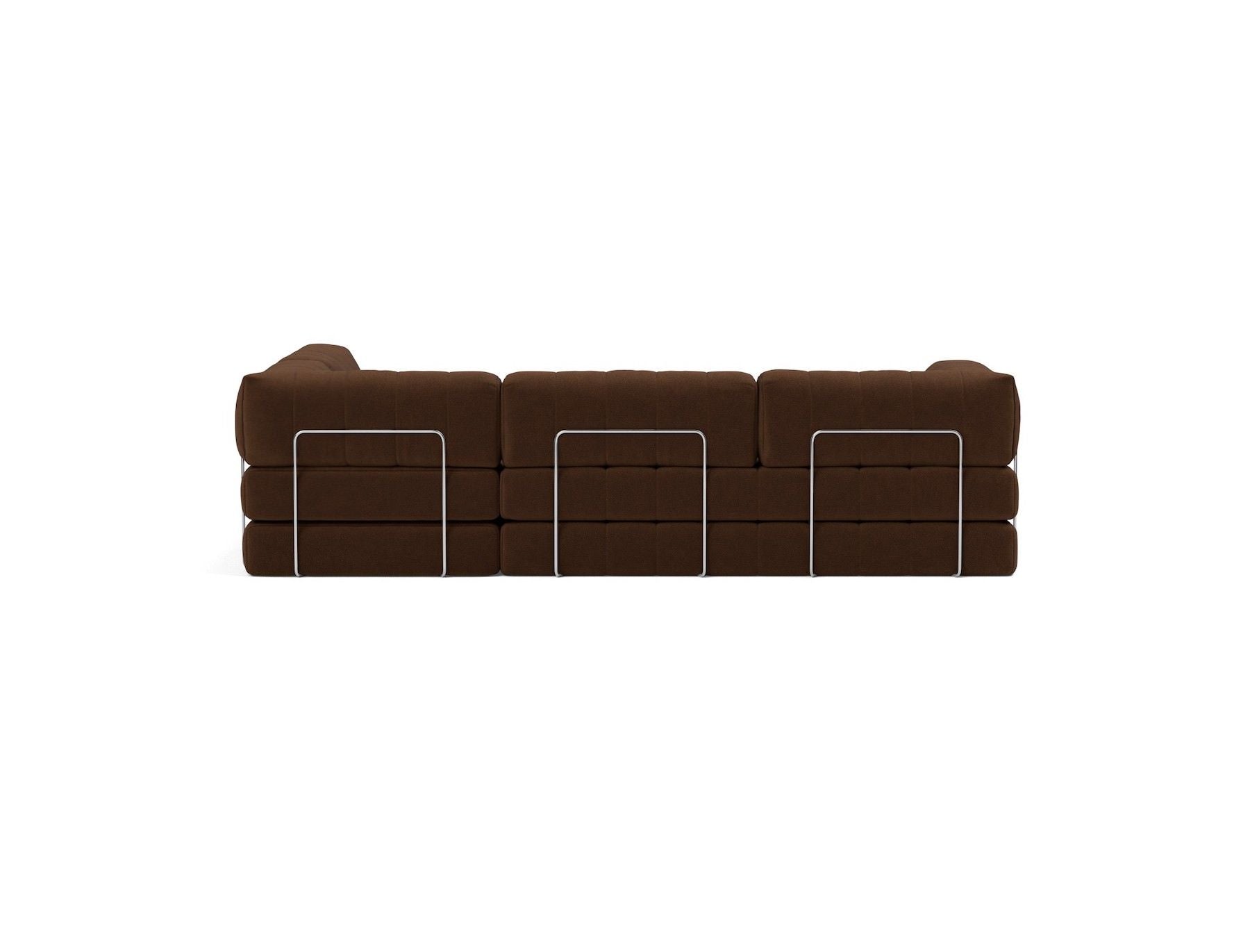 Divano letto matrimoniale angolare Cozypad C16 - 359 Taura Cappuccino
