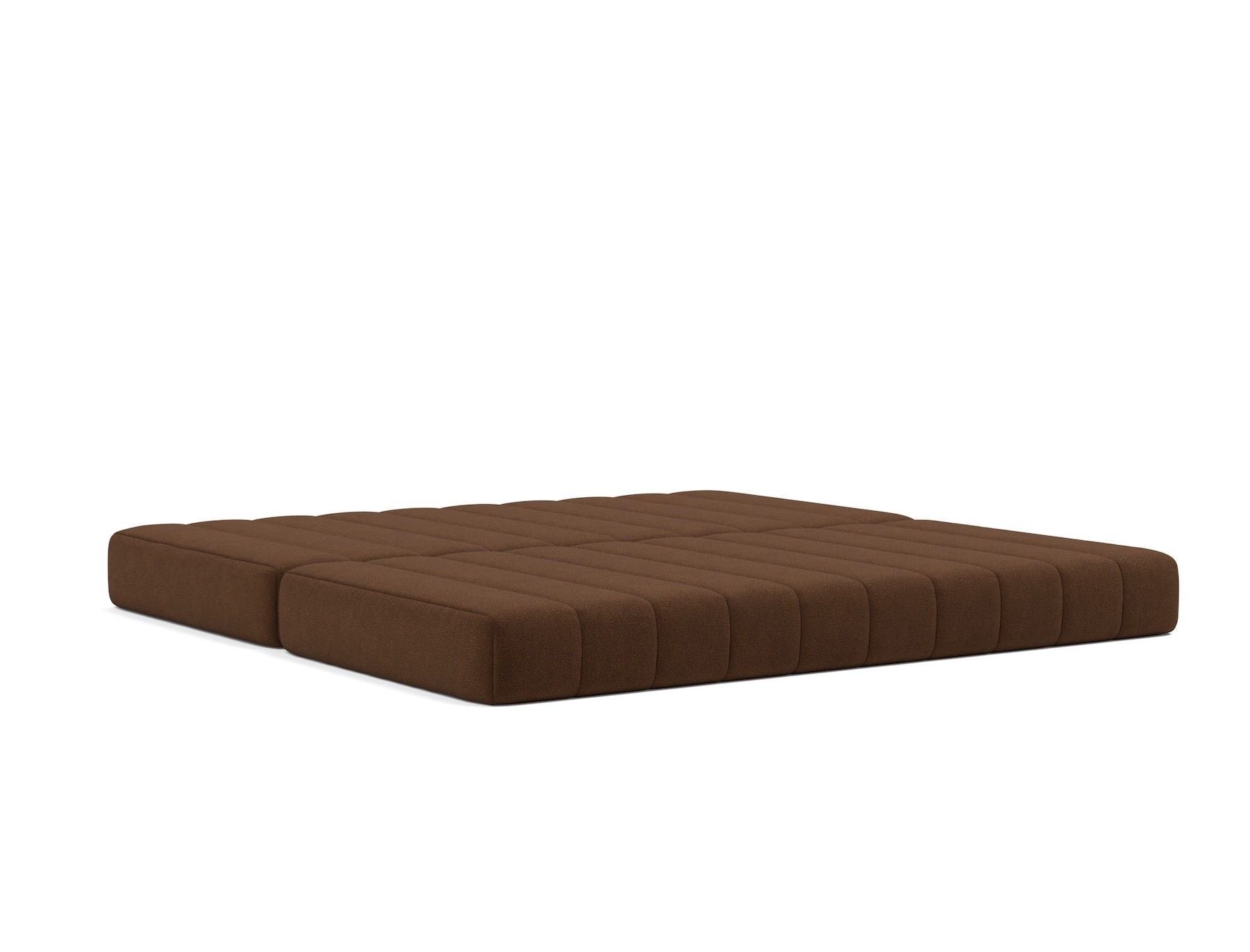 Divano letto matrimoniale sfoderabile Cozypad C02 - 359 Taura Cappuccino