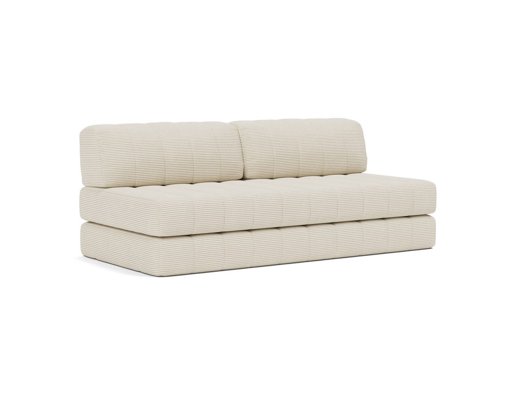 Divano letto matrimoniale sfoderabile Cozypad C01 - 594 Corduroy Ivory