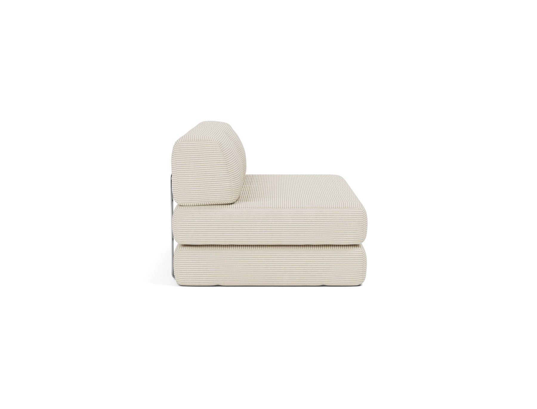 Divano letto matrimoniale sfoderabile Cozypad C01 - 594 Corduroy Ivory