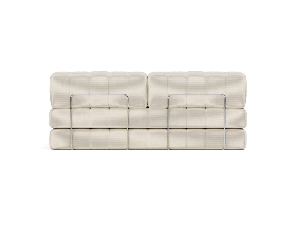 Divano letto matrimoniale sfoderabile Cozypad C01 - 594 Corduroy Ivory