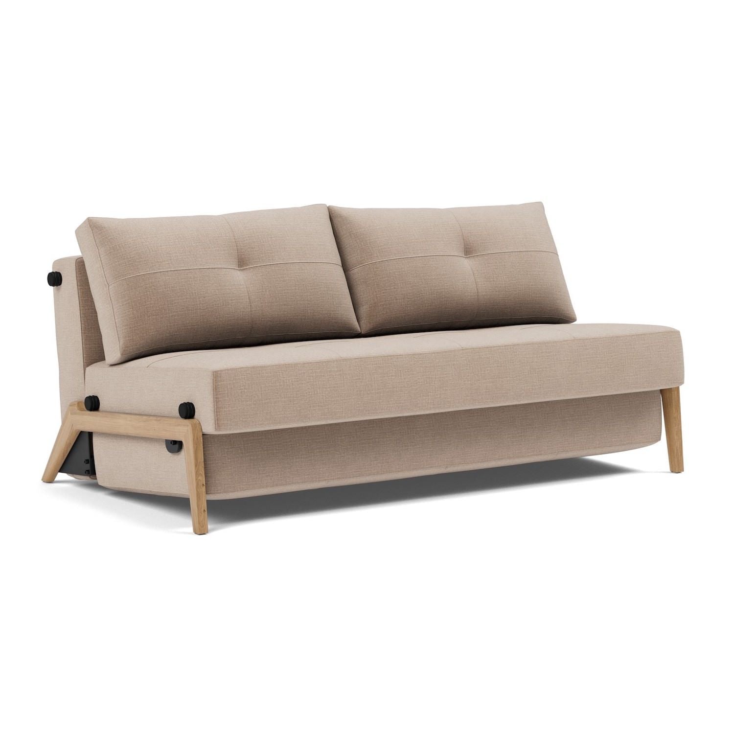 Divano letto matrimoniale convertibile Cubed 160 - 417 Esina Mocha