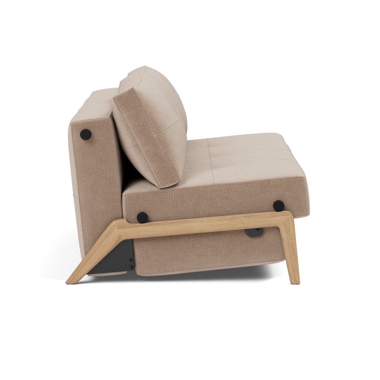 Divano letto matrimoniale convertibile Cubed 160 - 417 Esina Mocha