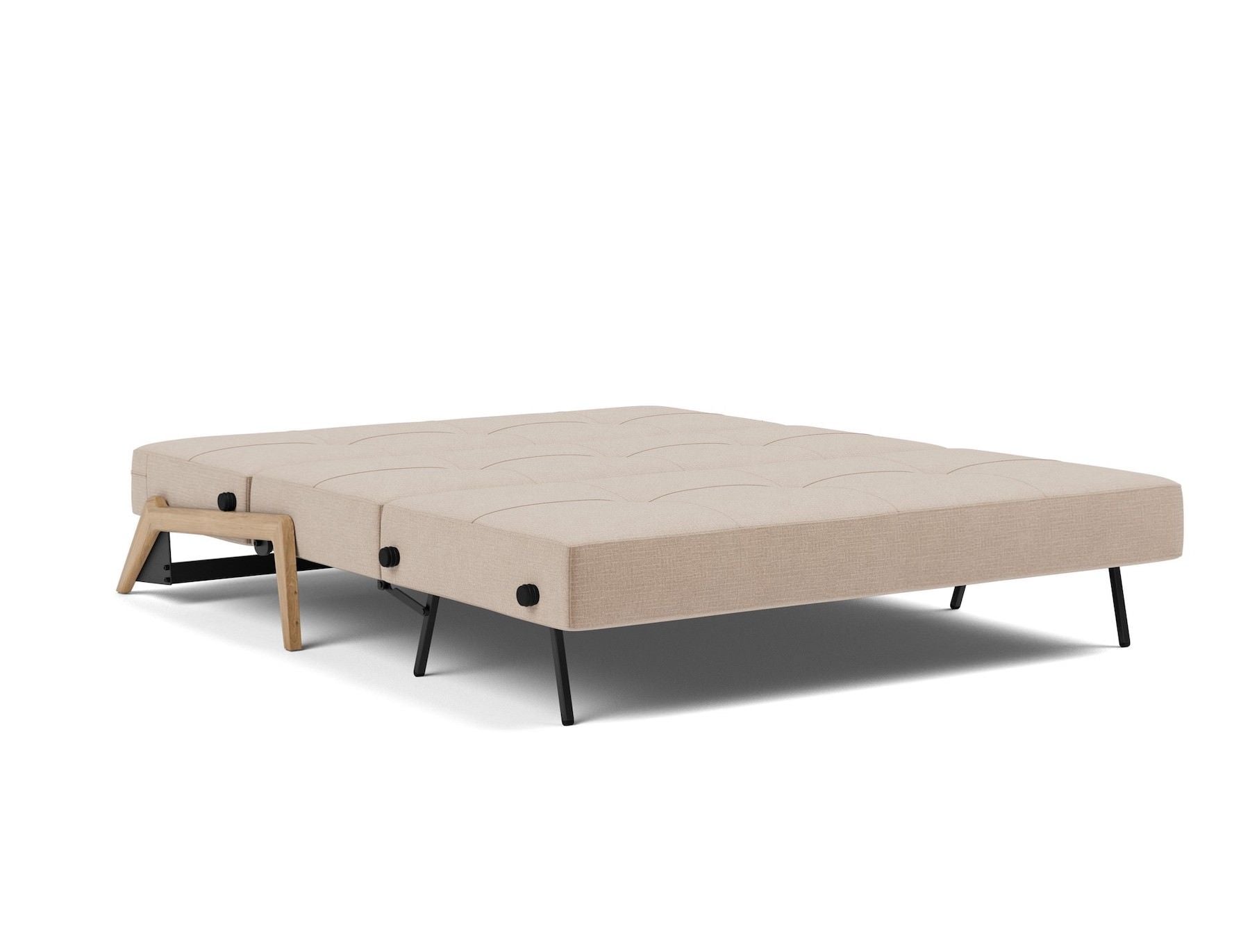 Divano letto matrimoniale convertibile Cubed 160 - 417 Esina Mocha