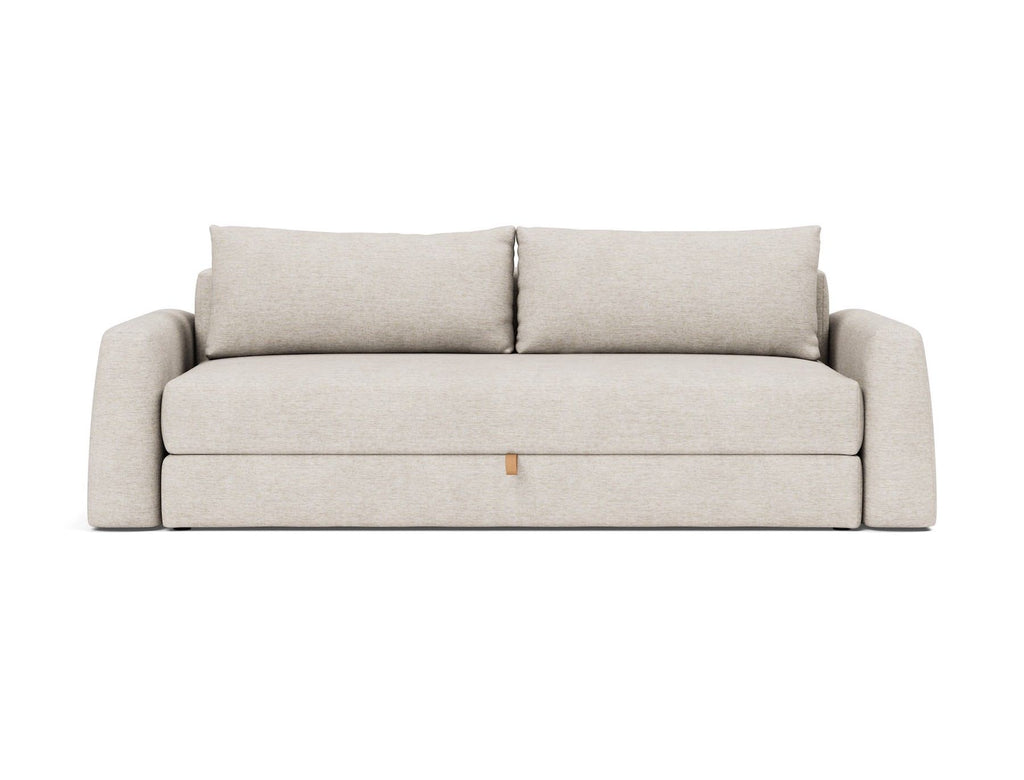 Divano letto matrimoniale con braccioli Cone - 470 Yuveno Natural